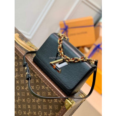 LOUIS VUITTON-M58566 루이비통 블랙 에삐 레더 트위스트 MM