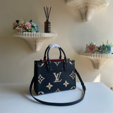 LOUIS VUITTON-M45659 루이비통 블랙/베이지 모노그램 앙프렝뜨 온더고 PM