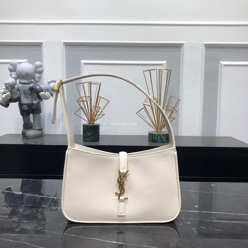 SAINT LAURENT-657228 생 로랑 블랑 빈티지 LE 5 7 스몰 호보 백