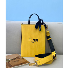 FENDI-7VA512 펜디 옐로우 팩 스몰 쇼핑 백