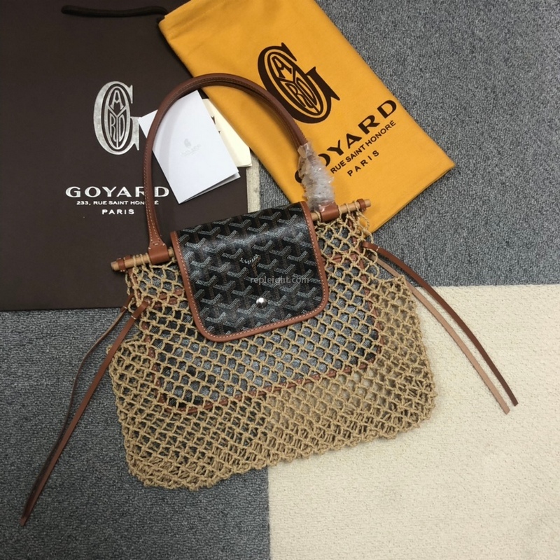 GOYARD-고야드 블랙텐 ALIGRE 알리그르 네트백