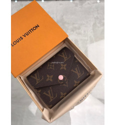 LOUIS VUITTON-M62360 루이비통 모노그램 빅토린 월릿 로즈 발레린