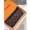 LOUIS VUITTON-M93800 루이비통 모노그램 마카사 태논 월릿