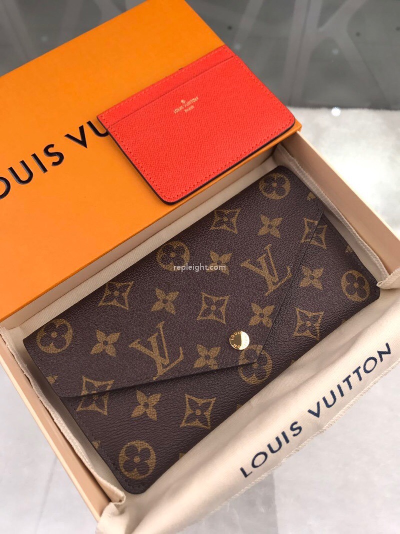 LOUIS VUITTON-M62203 루이비통 모노그램 로즈 발레린 지안느 월릿