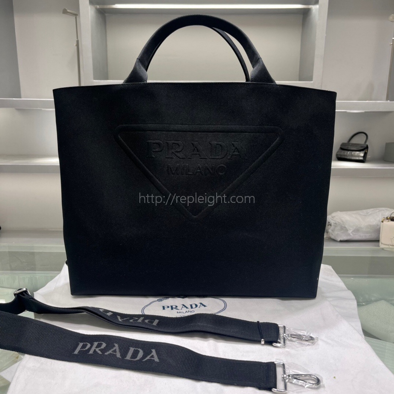 PRADA- 2VG081 남성 프라다 캔버스 토트 백