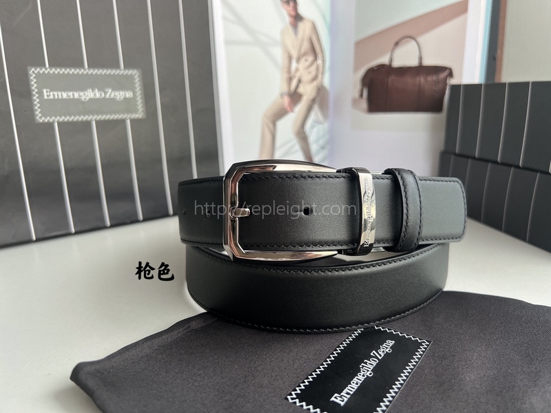 ZEGNA-20500068-제냐 남성 소가죽 벨트 3.5CM