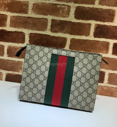 GUCCI- ‎‎475316 9791 GG 수프림 웹(Web) 파우치