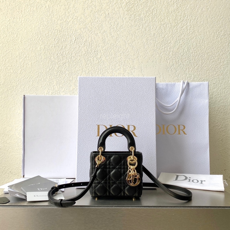 DIOR-LADY DIOR 마이크로 백 S0856ONGE_M900