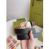 GUCCI-‎ 715603 AAA0J 1541 스퀘어드 인터로킹 G 리버서블 벨트 3.0CM