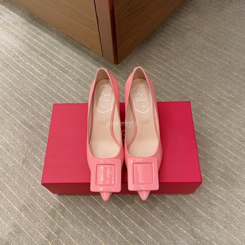 로저 비비에 - Roger Vivier 커버드 버클 펌프스 6.5CM (6)