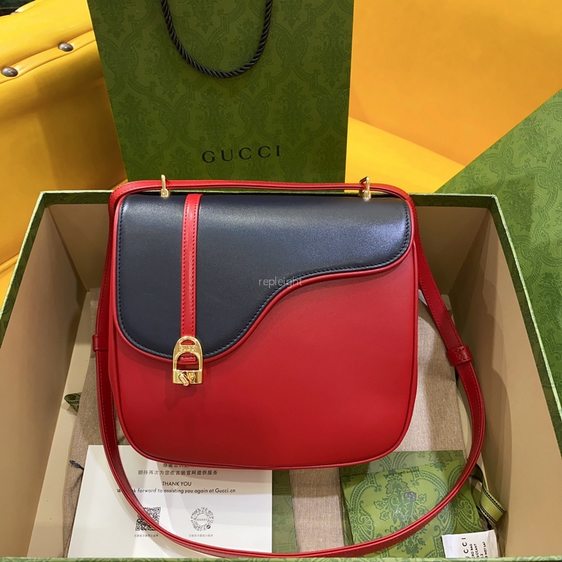 GUCCI-‎‎‎740988 AAB1S 2750 승마에서 영감을 받은 숄더백