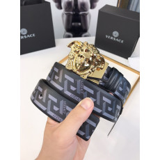 Versace- LA GRECA 메두사 리버서블 벨트 4.0CM (6)