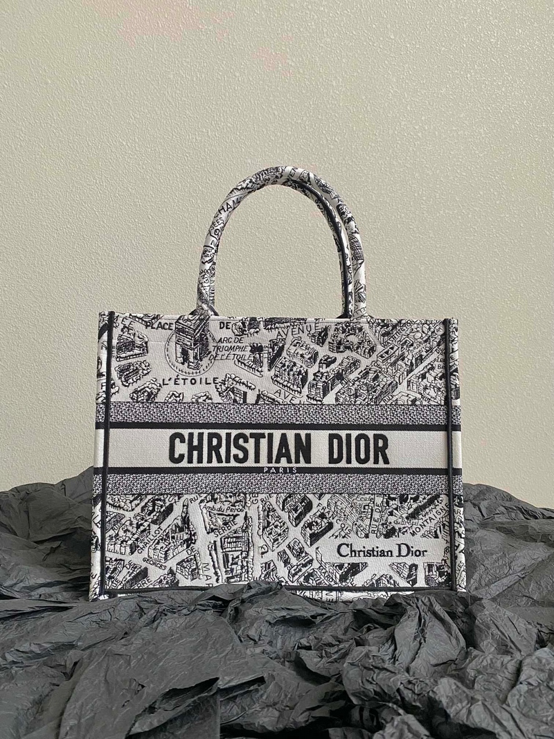 DIOR- 미디엄 디올 북 토트