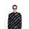 발렌시아가-BALENCIAGA 724858T16651070 MEN'S LOGOMANIA ALL OVER SWEATER IN BLACK