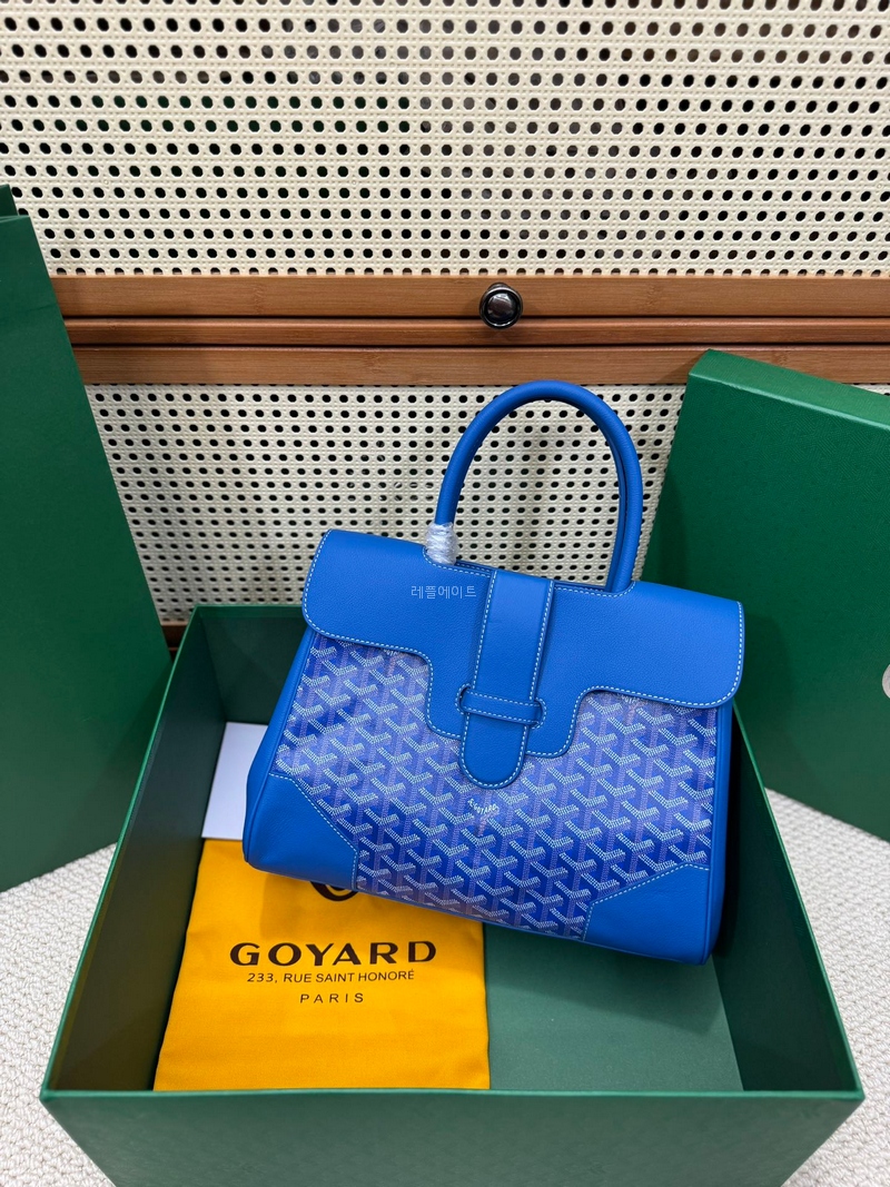 GOYARD-고야드 카바스 사이공 토트 백 (9)