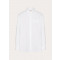 발렌티노 - VALENTINO 4V3ABR959VA_0BO COTTON POPLIN SHIRT WITH EMBROIDERED BUTTERFLY