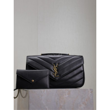 SAINT LAURENT-YSL 801439AAEAX1000 matelassé  loulou 미디엄백