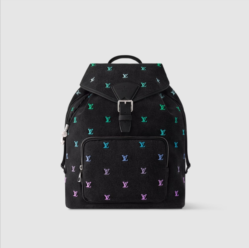LOUIS VUITTON-루이비통 M14135 LV 블라종 데님 몽수리 백팩